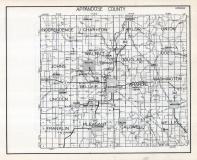 Appanoose County Map, Iowa State Atlas 1930c